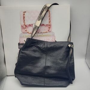 Black Leather Women's Bag